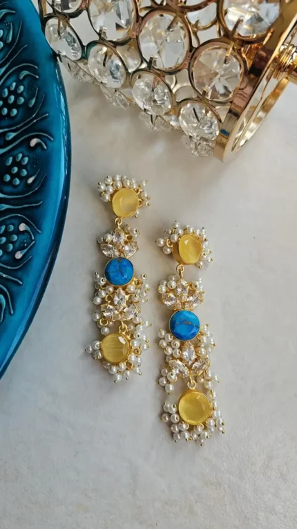 Gajra Earrings